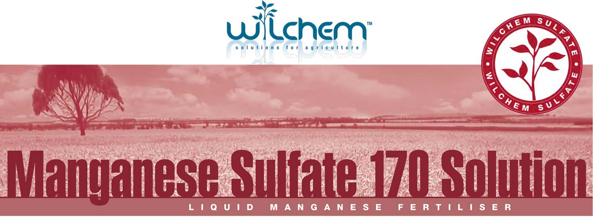 Wilchem Manganese Sulfate banner