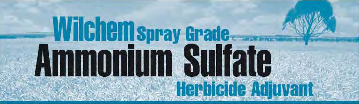 Ammonium Sulfate Spray Banner